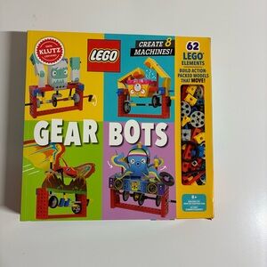 NEW LEGO x Klutz Gearbots Book Set